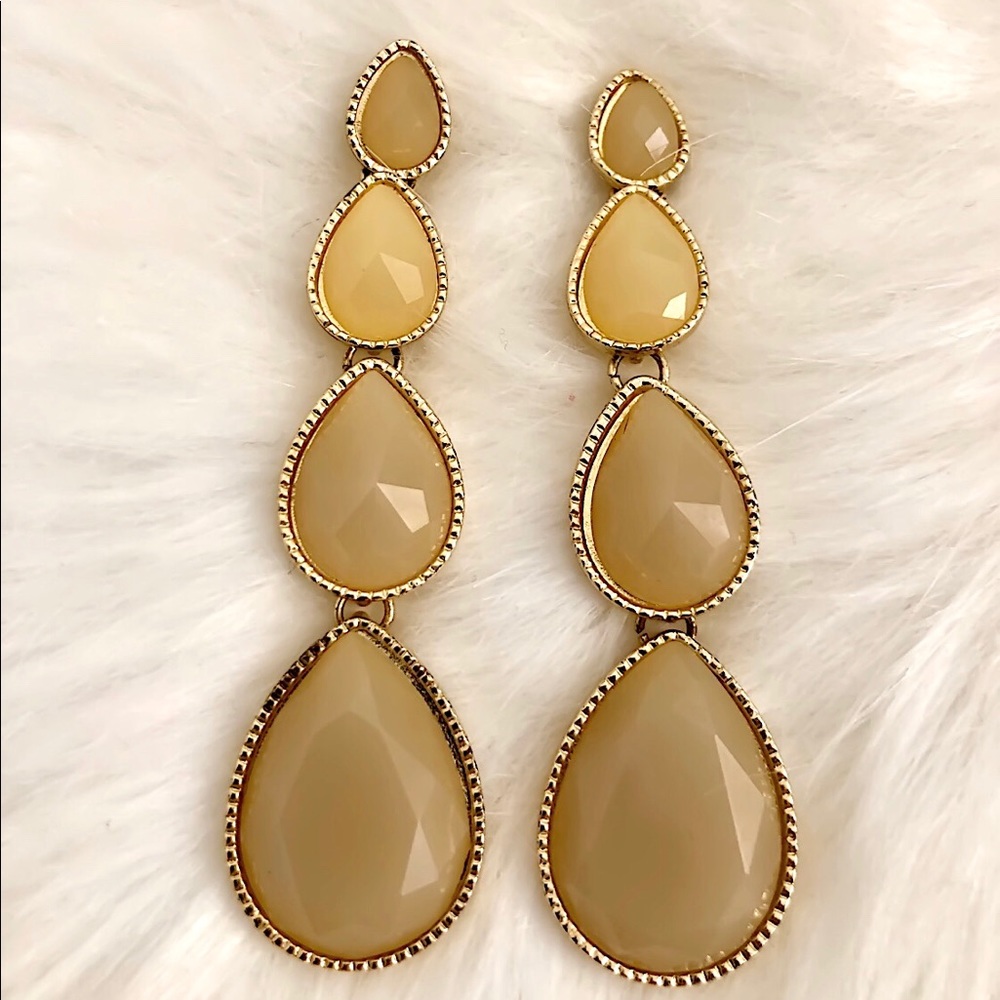 Ivory Chandelier Earrings